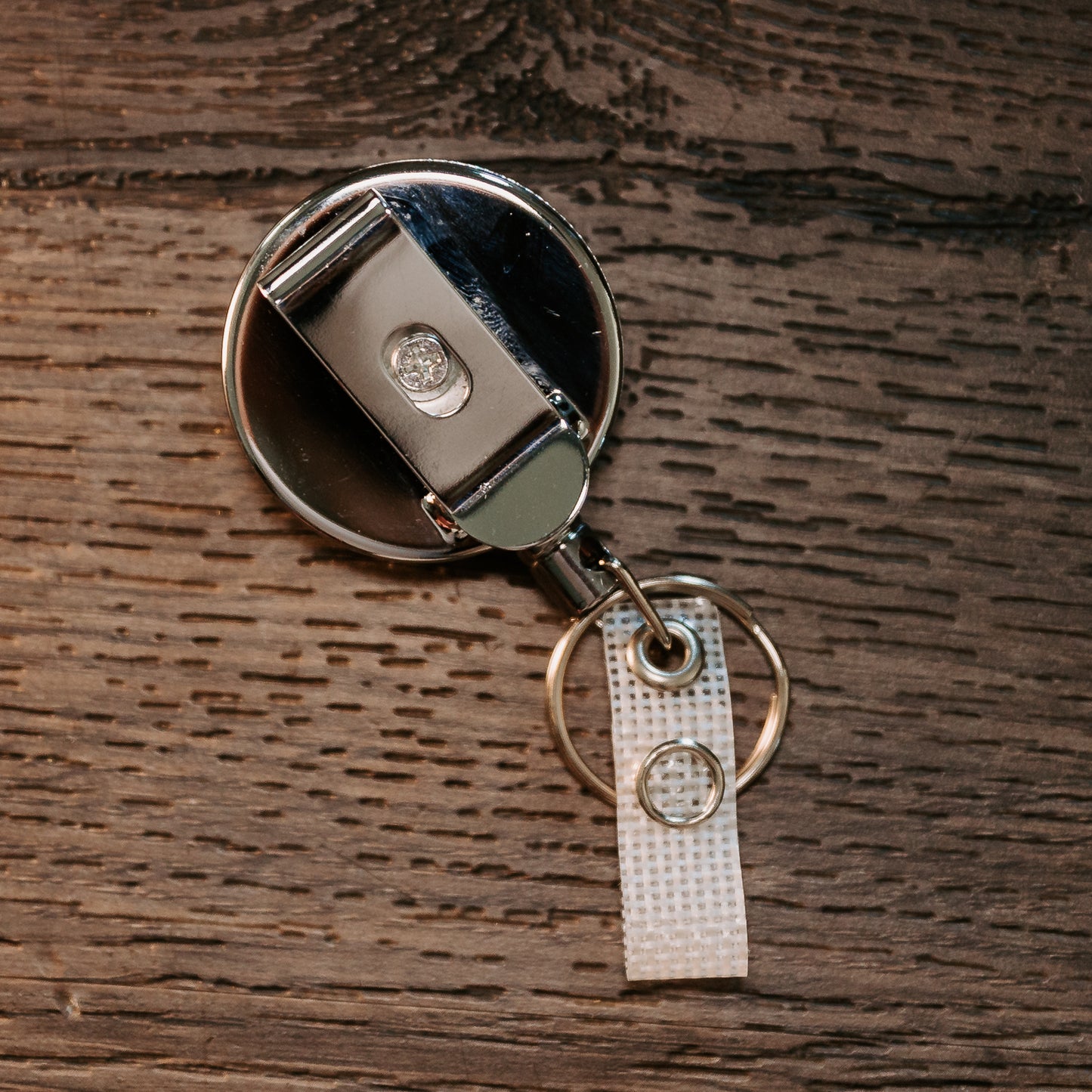 Alphabet Letters without Stone Badge Reel